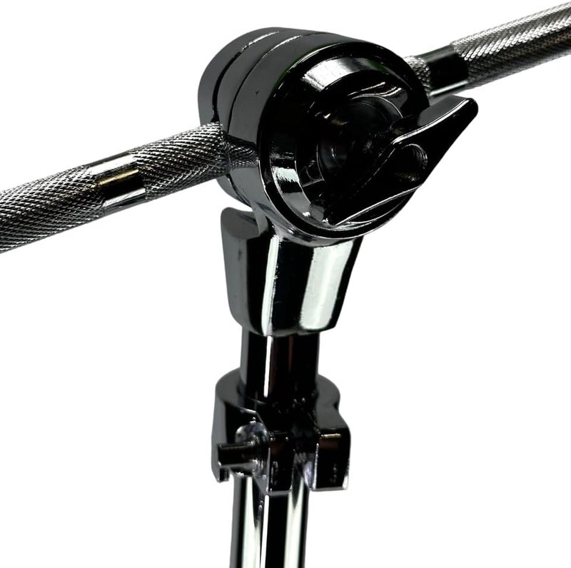 EDM STRAIGHT CYMBAL STAND 5' Heavy Duty Chrome Double Braced Percussion Tripod NEW - Image 3